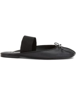 3.1 Phillip Lim Elastic-Band Bow Mules - Black