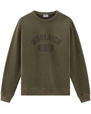 Woolrich ロゴ スウェットシャツ - グリーン