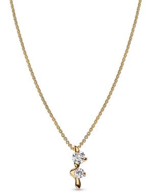 Maria Black Arctic Necklace - Metallic