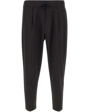 BOSS Tapered-Fit Trousers - Black