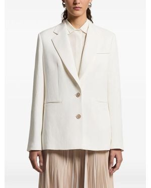 Peserico Blazer À Simple Boutonnage - White