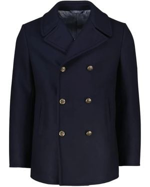 Circolo 1901 Double-Breasted Coat - Blue