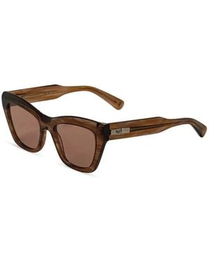 Longchamp Cat-Eye-Sonnenbrille - Braun