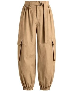 10 Crosby Derek Lam Pantalones Cargo Tamsin - Neutro