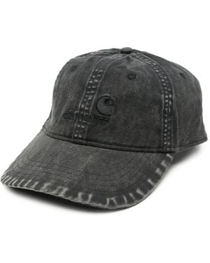 Carhartt Casquette Lambert À Logo Brodé - Black
