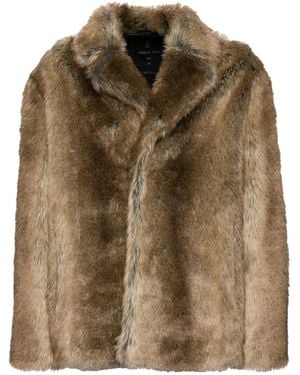 Unreal Fur Lupin Jacket - Brown