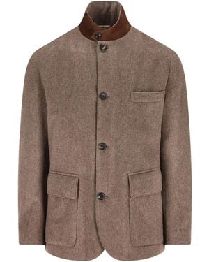 Loro Piana Veste En Cachemire - Brown
