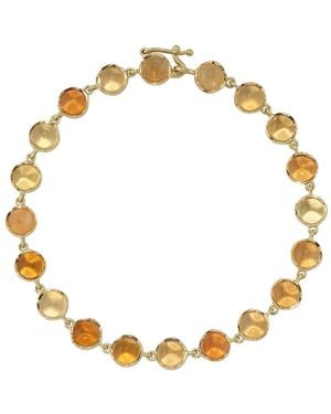 Irene Neuwirth 18Kt Classic Link Fire Opal Bracelet - Metallic