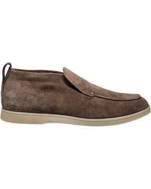 Henderson Pull-Tab Loafers - Brown