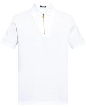 Versace Cotton Polo - White