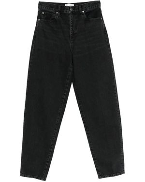 FRAME Pantalones Vaqueros The Neat De Algodón - Negro