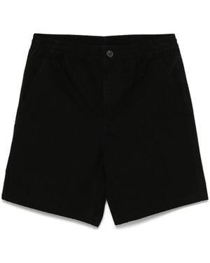 A.P.C. Cotton Shorts - Black