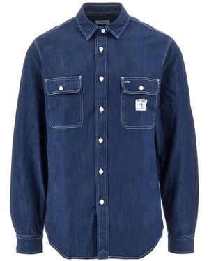 Roy Rogers Logo Pocket Shirt - Blue
