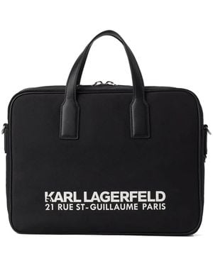 Karl Lagerfeld Rue St Guillaume Aktetas - Zwart