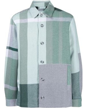 Holzweiler Elix Shirt Jacket - Blue