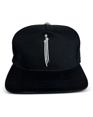 Chrome Hearts Embroidered Baseball Hat - Black