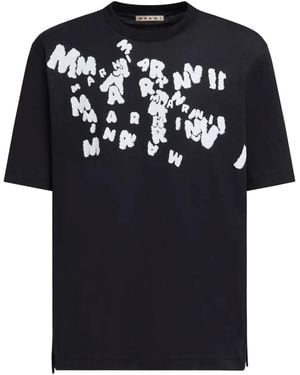 Marni T-Shirts And Polos - Black