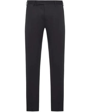 PT Torino Cotton Trousers - Blue