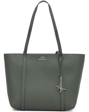 ARMANI EXCHANGE Sylvie Tote Bag - Black