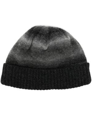 we11done Gorro con efecto degradado - Negro