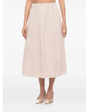 Antonelli Pleated Midi Skirt - Pink