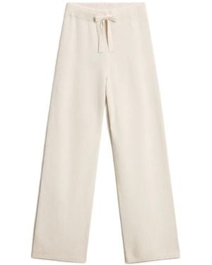 Woolrich Drawstring Knitted Trousers - White