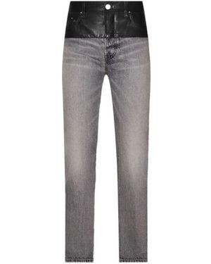 Amiri Hybrid Straight Jeans - Gray
