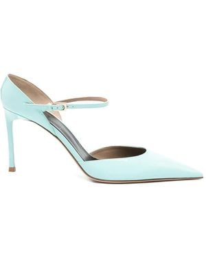Tom Ford Pointed-Toe Heeled Court Shoes - White