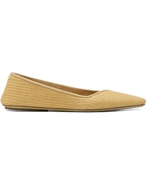 Marsèll Cazzuola Woven Ballet Flats - Natural