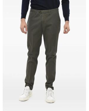 Corneliani Belt-Loop Chino Pants - Black