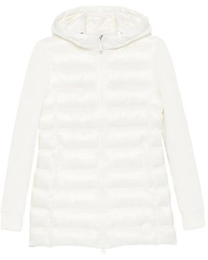 Colmar Doudoune À Patch Logo - Blanc