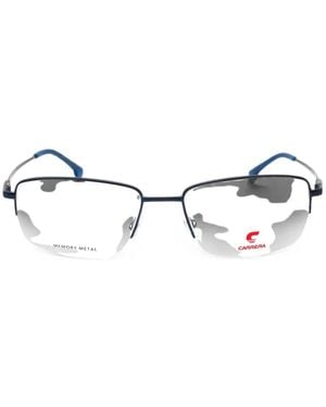 Carrera Brille Mit Eckigem Gestell - Weiß
