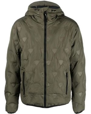Rossignol Logo-Print Padded Zip-Up Jacket - Green
