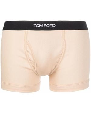Tom Ford Logo-Waistband Boxers - Multicolour