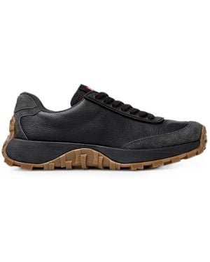 Camper Drift Trail Leather Sneakers - Black