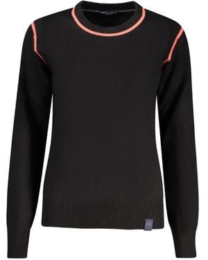 North Sails Round-Neck Long-Sleeve Jumper - Black