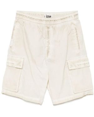 Izzue Cargo Shorts - White
