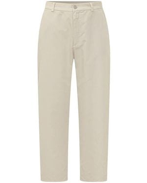 Cellar Door Fadi Straight-Leg Trousers - White