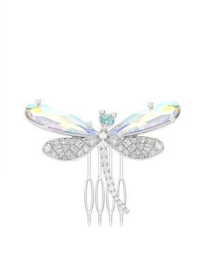 Swarovski X Ariana Grande Dragonfly Crystal-Embellished Hair Comb - Blue