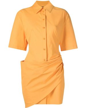 Jacquemus La Robe Camisa - Orange