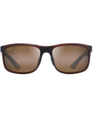 Maui Jim Rectangle-Frame Sunglasses - Grey