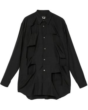 Comme des Garçons Cut-Out Shirt - Black