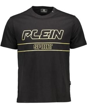 Philipp Plein Logo-Print T-Shirt - Black