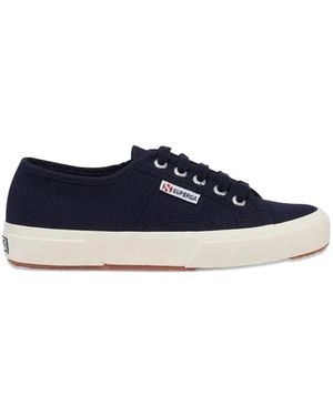 Superga Cotton lace-up sneakers - Azul