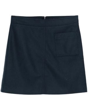 Marc O' Polo Pocket-Detail Mini Skirt - Blue