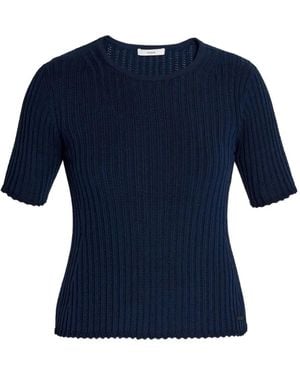 Erdem ショートスリーブ トップ - ブルー