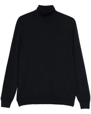 Kiton タートルネック セーター - ブラック
