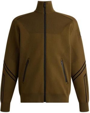 Fusalp Cardigan À Empiècements - Vert