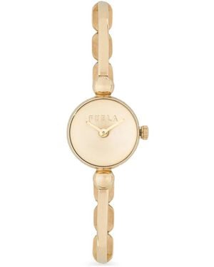 Furla Logo-Appliqué 20Mm Watch - Metallic