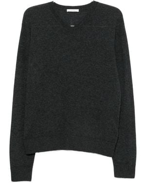 The Row Thamm V-Neck Jumper - Black